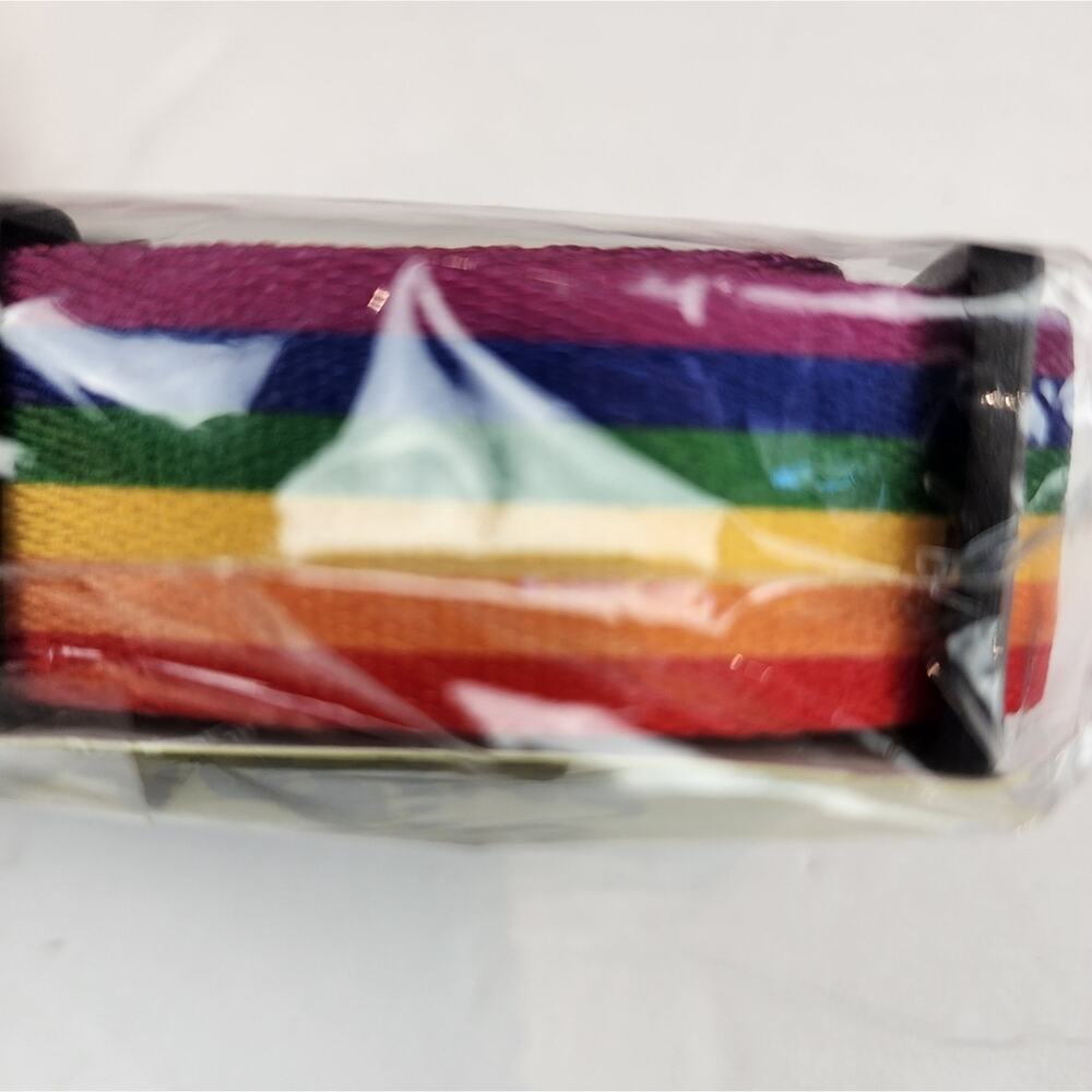 Native Pup New Rainbow Flag Gay Pride Dog‎ Leash Durable LGBTQ 5 Foot Leash New - Picture 3 of 4